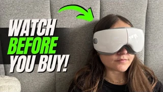 FULL REVIEW of SKG Heated Eye Massager, Portable Eye Mask for Relax & Eye Strain REVIEW!