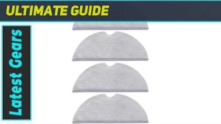 Chuancheng 4 Pack Upgraded Mop Cloths for XiaoMi Roborock Q7 Max: The Ultimate Cleaning