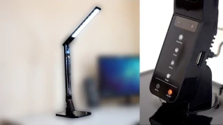 Touch Controlled LED Lamp w/ USB Charging! Taotronics Desk Lamp Review