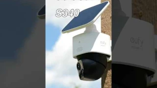 Eufy SoloCam S340 - Wireless Solar 360 Tracking Security Camera