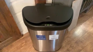 Insignia Sensor Touchless Trash Can Review
