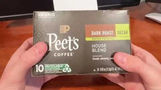Honest Review of Peet's Coffee Decaf K Cup Pods