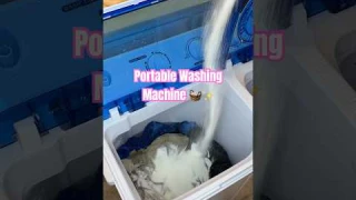 love how convenient this little washer is 🙂‍↔️✨🧺 #shorts