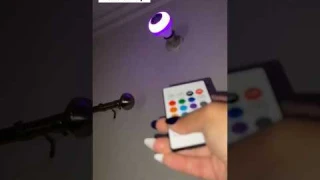 Wireless Bluetooth Sensor 12W Music Multicolor LED Bulb With Remote Controller | #shorts #music