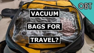 Vacuum Bags for Carry-on Travel, Game Changer or Gimick? (Tested Using the Flextail Zero Pump)