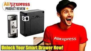 Ultimate Smart Drawer Electronic RFID Door Lock Review 2022 - The Best DIY Wooden Cabinet Lock