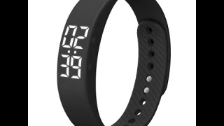 feifuns Smart Pedometer Watch Non-Bluetooth Vibration Alarm Sport Bracelet