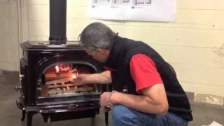 How to light your Jotul wood stove