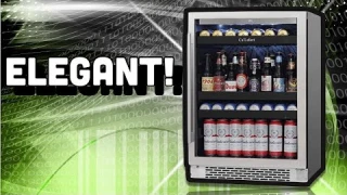 Sleek and Efficient: My New Ca'Lefort Beverage Refrigerator Review