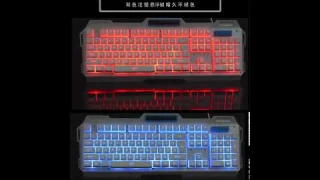 Keyboard mouse set headset three piece suit real robotic feel