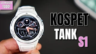 KOSPET TANK S1 ⌚ LO RESISTE TODO ¡Y lo vas a QUERER! | REVIEW a fondo
