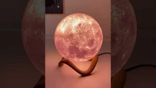 3D printed moon lamp 🌕 #3dprinting #3d #3dprinted #bambulab #diy #moon #lamp