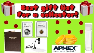 THE ULTIMATE GIFT BUYING GUIDE FOR ANY COIN OR BULLION COLLECTOR!! | best coin collector gift guide!
