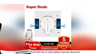 Window Cleaning Robot Liectroux YW509, Dual Water Spray,Home Glass Floor Wall Robot Window Cleaner,L