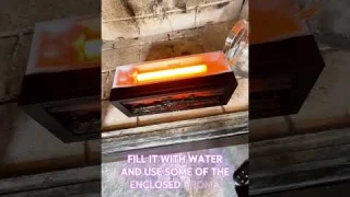 Fireplace Insert Diffuser Humidifier Indoor Electric Fireless Flame Aromatherapy Flame Diffuser