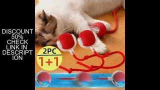 1/2PCS Interactive Cat Toys Ball Auto Electric Rolling Ball Toys for Cats/Kitty Pets Smart Automatic