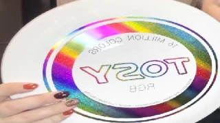 TOSY Flying Disc   16 Million Color RGB or 36 or 360 LEDs, Extremely Bright Review