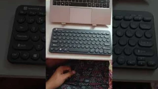 Portronics Bubble Wireless Keyboard Unboxing and Review #shorts #unboxing #review