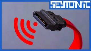 Hacking a SATA Cable to Transmit Files