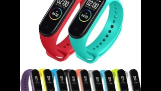 Pure Color Silicone strap for xiaomi mi band 5 bracelet Replacement wrist band Straps