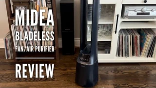 Review of the Bladeless Fan & Air Purifier from Midea
