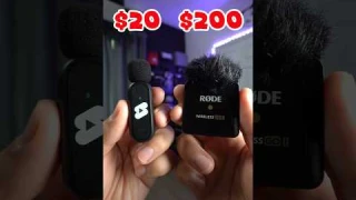 Cheap $20 microphone vs Expensive $200 microphone