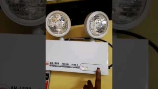 Emergency Lights Testing  🔦