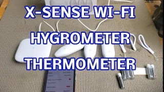 X Sense STH54 Smart Temperature and Humidity Monitor with app
