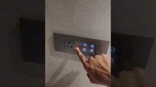 Touch Switch Board For Control Home Lighting And Fan
