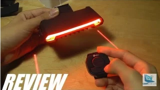 REVIEW: Meilan X5 Smart Bike Light (Laser + LED Turn Signals)