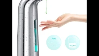 Alemard 400ML Battery Operated Automatic Touchless Liquid Soap Dispenser