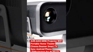 AUN A003 best MINI Projector WIFI Portable Home Theater Cinema