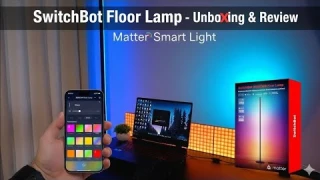 SwitchBot RGBICWW Floor Lamp Review – The Smartest Floor Lamp You’ll Ever Own #switchbot #SwitchBot 