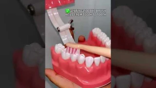 What is the right technique while brushing with an Electric Toothbrush? | ORACURA  #oralcare