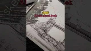 Doms A3 size sketch book/ I'm currently using this awesome sketch book 😁.. #artist #sketch #art