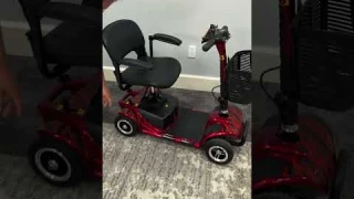 Check out the popular 4-wheel mobility scooter by Vive Mobility #mobilityscooter