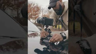 This Suction car mount by Ulanzi is surprisingly good.