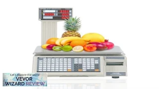 VEVOR Electronic Price Computing Scale 66 LB Digital Deli Weight Scales LCD Review