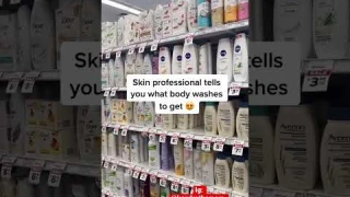 SKIN PROFESSIONAL TELLS YOU WHAT BODY WASHES TO GET 😍 #bodywash #skincareroutine #skinexpert