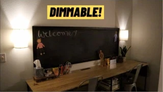 UNBOXING: Wall Sconce Light Review 2022 | RGB Lighting Decor Dimmable Wall Lamp Fixture