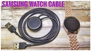Review Samsung Galaxy Watch 3 Active 4 Wireless Charging Dock Cable Trami