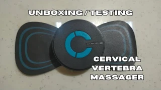 CERVICAL VERTEBRA MASSAGER | Unboxing and Testing