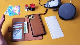 iPhone 11 Pro Max: Mefon Leather Wallet Case (Pros & Cons)