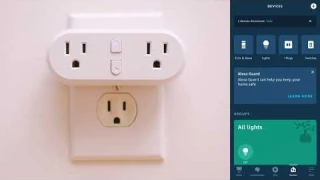HBN U153T WiFi Heavy Duty Dual Outlet Smart Plug with Individual Control