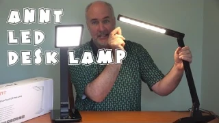 Annt Smart Touch LED Desk Lamp Review | EpicReviewGuys in 4k CC