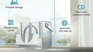 ECOVACS Winbot W2 Omni Portable Window Cleaning Robot Intelligent Cleaning #tech #robotvacuum#vacuum