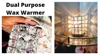 Wax Warmer Lamp For Wax Melts Beautiful Crystal Lamp unboxing and review