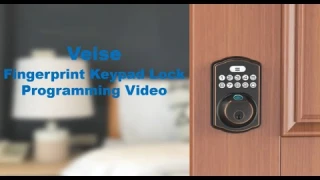 Veise KS02A/KS02B/KS02C/KS02D Programming Video