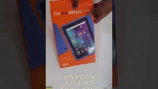 Unboxing The Amazon Fire HD 8 Kids Pro - First Look !