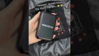 Venustas Heated Jacket #heatedvest #heatedjacket #venustas #heatedgloves #keepwarm